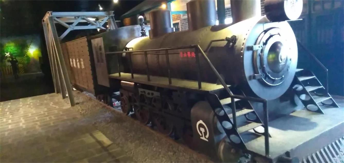 珙县蒸汽火车模型